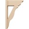 Ekena Millwork 8-in W x 20-in D x 32-in H Funston Trad Rough Cedar Woodgrain TimberThane Outlooker, Primed Tan OUTUR080X20X32FST04RCPR - alternate 3